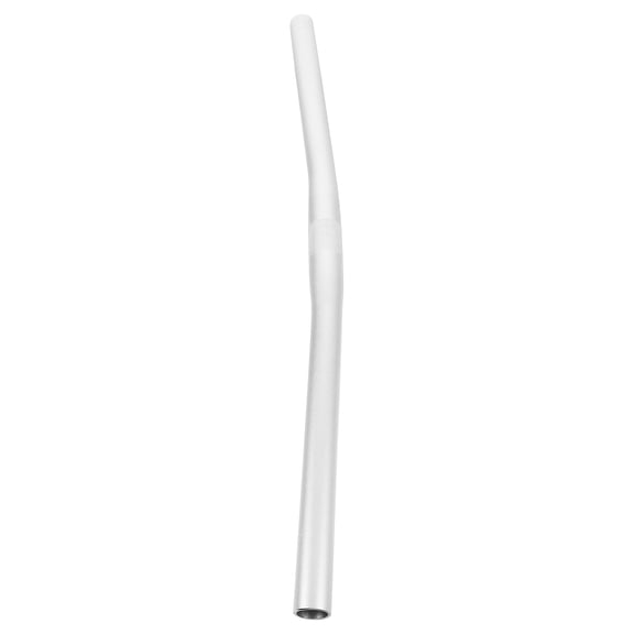 Milisten 1Pack Silver Zinc Alloy Straight Bar Handlebar for Road Bike Style Stable Installation 21.22X0.79X0.79in