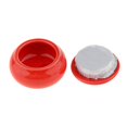 thumbnail image 4 of Cerámica cosmética tarro vacío bote crema bálsamo contenedor de almacenamiento 12g - rojo Zulema Contenedor de maquillaje tarro, 4 of 8