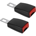 thumbnail image 5 of Seat Belt Extender, Universal Car Buckle Holder for Easy Buckling, Black and Red, 2 Pack, 5 of 6