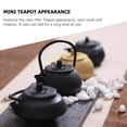 thumbnail image 2 of Mini Cast Iron Teapot Decorative Mini Teapot Retro Cast Iron Teapot Household Mini Teapot, 2 of 6