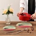 thumbnail image 3 of SKYSONIC Spring Tree Pink Blossom Pot Holders Trivets, 2 Pcs Heat Resistant Trivets for Hot Dishes,Birds Flock Cotton Thread Weave Trivet Mats for Hot Pads Pans Pot Bowl Teapot for Kitchen Decor, 3 of 7