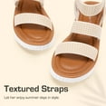 thumbnail image 3 of DREAM PAIRS Girls Flatform Wedge Open Toe platform Summer Sandals with Buckle Ankle Strap for Little Kid/Big Kid, 3 of 6