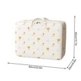 thumbnail image 6 of Boovnll Travel Bag, 60L Large Capacity Storage Bags with Reinforced Handles & Zipper Duffle Bag for Travel Comforters, Blankets, Clothes Organizer, Storage and Organization, 6 of 9