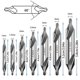 thumbnail image 2 of 7 Pieces Center Drill Bits Set High Speed Steel 60 Degree Angle Center Drill Bits Kit Countersink Tools, 2 of 5