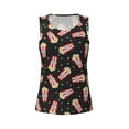 thumbnail image 5 of Goofa Popcorn Printed Womens Workout Tops for Women Sleeveless Yoga Shirts Athletic Running Tank Tops Sleeveless Gym Clothes Workout Apparel-Medium, 5 of 9