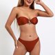thumbnail image 5 of Traje de baño para mujer, bikini de tirantes sin espalda de color liso para mujer, trajes de baño para mujer, conjuntos de bikini para mujer, trajes de baño de bikini para mujer, 5 of 8