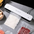 thumbnail image 4 of XYAIYT Automatic Food Vacuum Sealer Machine for Efficient Food Preservation,Easy One Press Operation for Cooking Meal Prep,Compact Design with Two Sealing Modes for Various Foods(White), 4 of 8