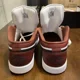 thumbnail image 5 of Ni - ke Air Jordan 1 Low SE Dark Pony HF3148 102 Size 11 Men Maroon Dark Red White, 5 of 5