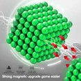 thumbnail image 3 of Bola magn茅tica Color Buck Ball 5mm Rompecabezas creativo Bola Im谩n Bloques de construcci贸n Fidget Juguetes Escritorio Escultura Decoraci贸n, 3 of 6