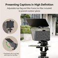 thumbnail image 3 of Teleprompter SMALLRIG para iPad y tabletas de hasta 11 pulgadas con la aplicación SmallGoGo, 3 of 9
