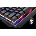 thumbnail image 5 of Quiet Keyboard with 3 Multi Color LED Lighting Modes, Turbo Input Mode, Anti-Ghosting, 19 Key Roll Over, Slim Low Profile Metal Design, 5 of 5