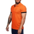 thumbnail image 3 of Sherrylily Men Short Sleeve Casual Slim Fit Polo Shirts Cut Shirts, 3 of 5
