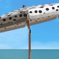 thumbnail image 5 of Safavieh 87.79 in Freestanding White/Navy Solid Print Octagon Patio Umbrella Sydney 6.5' Beach, 5 of 7
