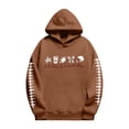thumbnail image 5 of Womens Sweatshirt Half Zip Pullover Loose Fit Cozy Fleece Sweater for Work Casual Daily, 5 of 6