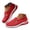 Red, variant on Modisza Women's Mesh Flat Shoes Orthopedic Breathable Casual Walking Slip on Shoe Ladies Summer Lightweight Arch Support Sneakers Beige 6