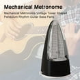Guitar Sound Metronome Mechanical Vintage Tower For Guitar Bass Piano Violin