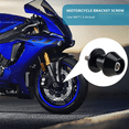 thumbnail image 2 of 2Pcs M6 X1.5 Motorcycle Cnc Swing Arm Sliders Spools Stand Screw For Fz01 Fz03 Fz09 Fz10 Yzf R1 R3 R6 R25 R125 R1000 R6S Fz1 Fz6 Fz8 Fzs1000 Fzs600 (Black), 2 of 10