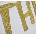 thumbnail image 6 of You Got This Banner Sign Gold Glitter Decorations for Cubicle Home Office Nursery Children's Bedroom Playroom Wall Decor, 6 of 6