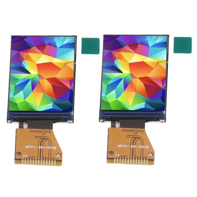 Módulo de pantalla, 2 piezas de pantalla LCD IPS Componentes electrónicos Módulo de pantalla TFTIPS Durabilidad probada en el tiempo