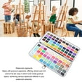 thumbnail image 4 of Juego De Pintura De Acuarela, 100 Colores De Pintura De Acuarela Portátil Ampliamente Utilizado Con Pincel De Acuarela Para Niños Para Viajes Para Clases De Pintura, 4 of 7