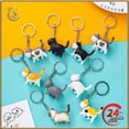 thumbnail image 2 of MINI llavero de gato lindo de dibujos animados para mujer, llavero de gato lindo, llavero de gato creativo Kawaii, llavero de coche para mujer, accesorios colgantes, regalos DIY, 1-5 piezas, 2 of 4