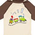 thumbnail image 4 of Inktastic 1st Birthday Party Train Boys or Girls Long Sleeve Baby Bodysuit, 4 of 5