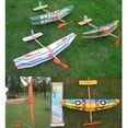 thumbnail image 4 of Kid Education Toy Rubber Band Powered Glider Biplane Assemble Aircraft Plane Toy, 4 of 5