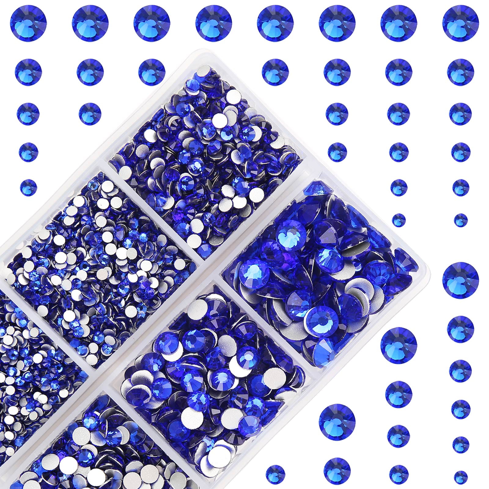 Sapphire Blue Mocha AB Handicrafts Diamonds for Crafts Crystal Beads  Garment Accessories Cristal 