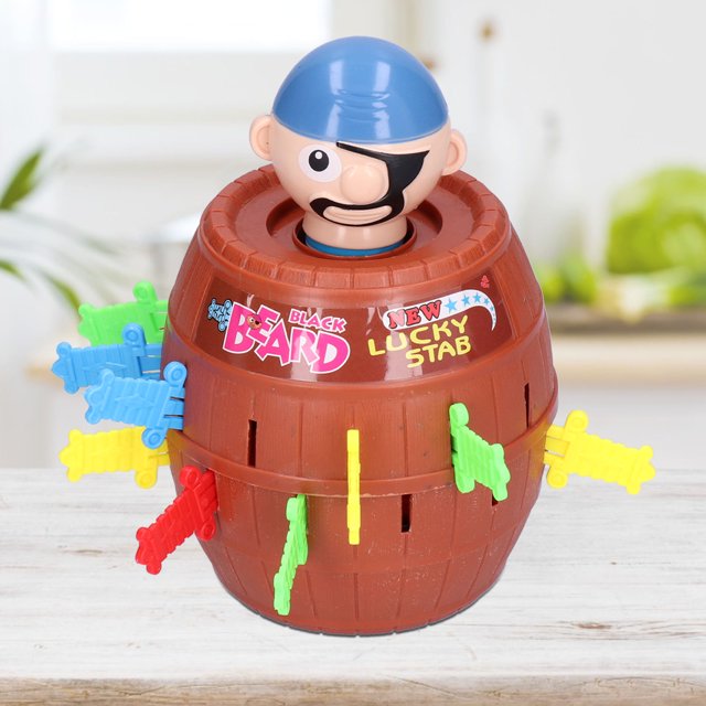 Juguete de Juego de Barril ANGGREK para Hacer Estallar