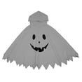 thumbnail image 3 of Girls Halloween Unisex Ghost Face Kids Hooded Cape Halloween Party Outfit Kids for Boys 3-4 Years, 3 of 4