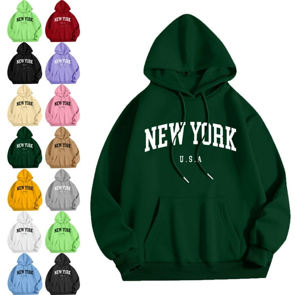 Hoodies For Men Casual Shirts Solid Color Print Long Sleeve Cotton Hooded Collar Drawstring Hoodies Pullover Sweatshirts Orkout, Walking, Gym Fitness Sweatshirts for Men