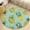 style-2, variant on Lunarable Pineapple Floral Medallion Round Rug - Small Round Area Rug, Soft Non-Slip Machine Washable Bedroom Mat Indoor Accent Entry Carpet for Office Desk Dorm Hallway