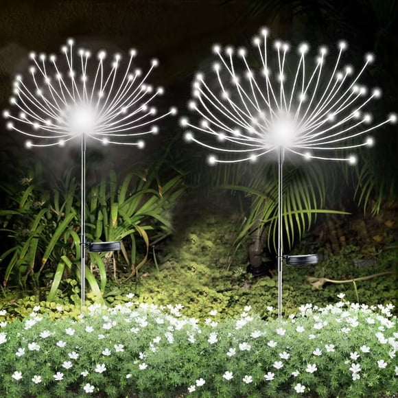 Lámpara solar para fuegos artificiales YOTOZU 120 LED, 40 cables de cobre, 2 unidades