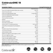 Celebrate Vitamins CelebrateONE Once Daily Bariatric Multivitamin with Iron Capsules, 18 mg of Iron, 90 Count