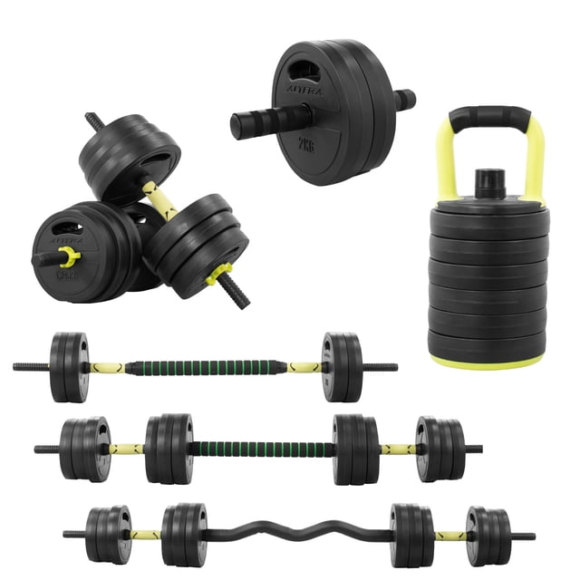 Mancuernas Ajustables Set 20 Kg Altera Para Ejercicio Gym