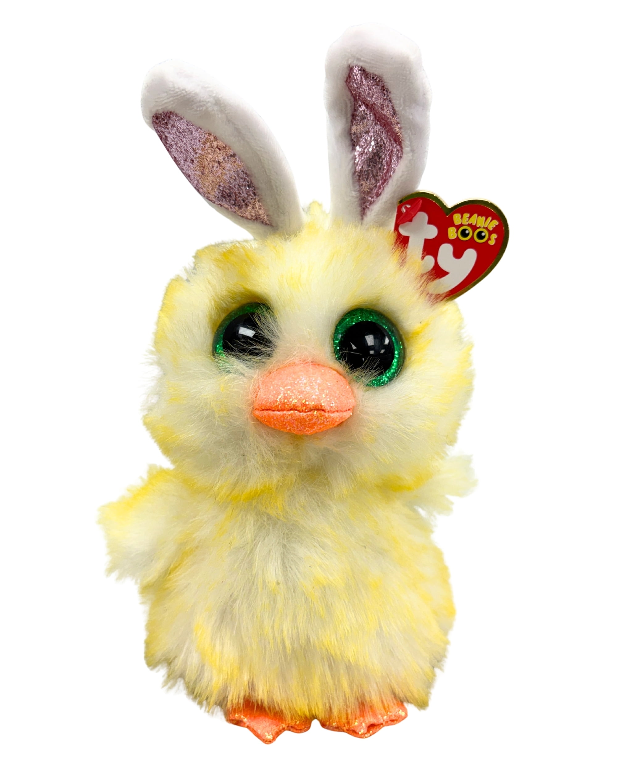 Ty Beanie Baby (Plastic Key Clip) - Honey the Bunny, Moshi