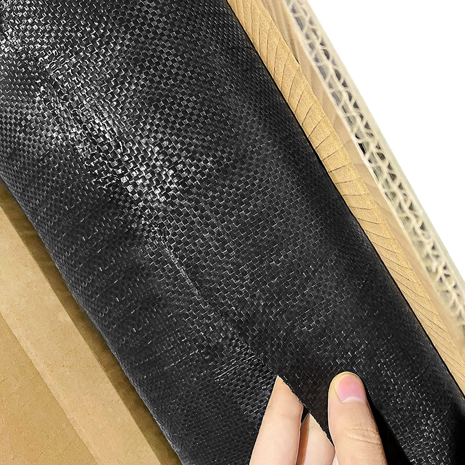 Labwork Garden Weed Barrier Fabric Multi Length 3x300 FT Heavy Duty Landscape Weed Blocking Plastic Roll Cloth Water Permeable
