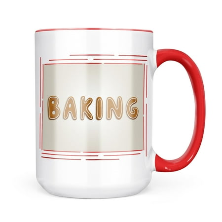 

Neonblond Baking Christmas Gingerbread Cookies Mug gift for Coffee Tea lovers