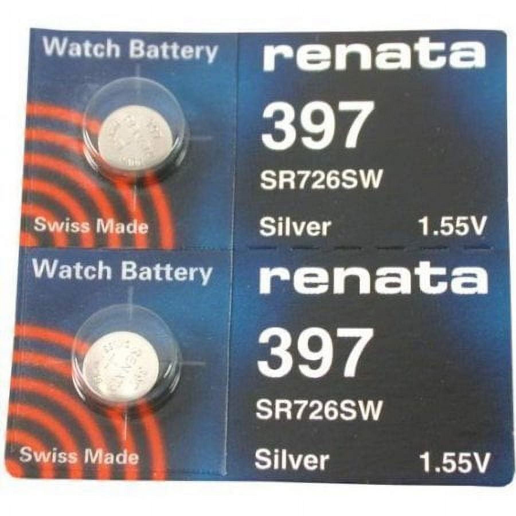 ENERGIZER 397/396 SR726SW SR726W (5 Piece) WATCH BATTERY NEW - Foto 3