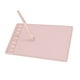 thumbnail image 1 of Tableta de dibujo HUION Inspiroy 2 pequeña con lápiz capacitivo rosa, 1 of 9