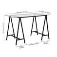 thumbnail image 7 of Evelyn&Zoe 48" Black Desk, 7 of 7