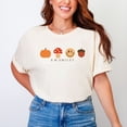 thumbnail image 2 of S.W.Smiley Fall Icons - Women's Garment Dyed Graphic T-Shirt, 2 of 9