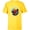 Yellow, variant on Disney and Pixar’s The Incredibles Mr. Incredible Dad - Short Sleeve T-Shirt for Kids - Customized-White