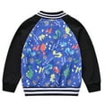 thumbnail image 3 of TAIAOJING Girl Boy Fall Spring Jacket Lightweight Toddler Boys Girls Winter Long Sleeve Fashion Prints Hooded Tops Soft Coat Winter Warm Outerwear 4-5 Years, 3 of 6