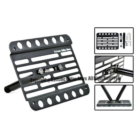 - EOS Mid Sized Front Bumper Tow Hook License Plate Relocator Mount Bracket For 15-Up Ferrari California T 2015 2016 2017 15 16 17 California-T