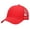 Red, variant on 6 Panel Solid Plain Cotton Blend Mesh-Back Adjustable Velcro Unisex Light Weight Baseball trucker Cap Hat One Size Fits Most.