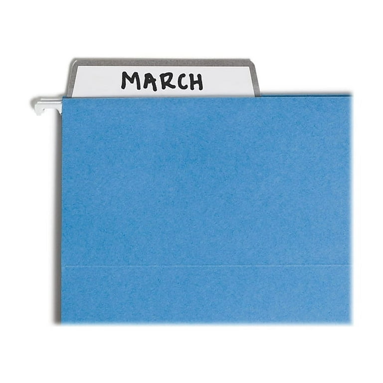 Colored Hanging File Folders with ProTab Kit, Letter Size, 1/3-Cut, Blue Colored Hanging File Folders with ProTab Kit, Letter Size, 1/3-Cut, Blue