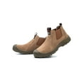 thumbnail image 4 of Fangasis Men Work Boots Breathable Safety Shoes Slip Resistant Protection Boot Outdoor Comfort Chelsea Booties Camel 1# 8.5, 4 of 9