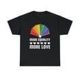 thumbnail image 3 of LGBT More Equality More Love Lesbian Gay Pride LGBT Pride Womens Plus Size Tops, 3 of 8