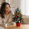 thumbnail image 7 of YingYouFu Small Christmas Tree, Tabletop Mini Christmas Tree, Artificial Table Top Xmas Tree for Holiday Home Indoor Christmas Decorations, 7 of 7